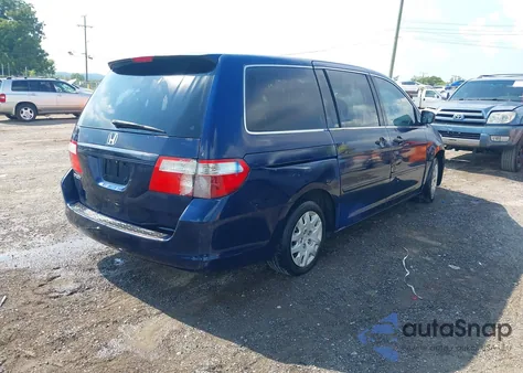 2007 Honda Odyssey Lx from USA, damaged, VIN 5FNRL38247B054323